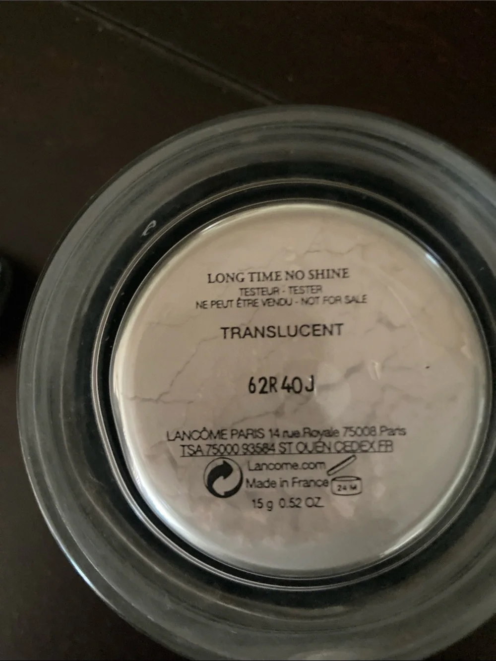 Lancôme Translucent powder long time no shine